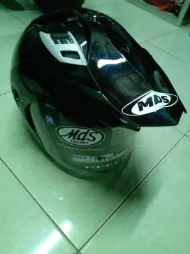 Helm MDS CV problack Supermoto size xl