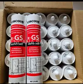 Cuci gudang sealent/silicone merk viscous