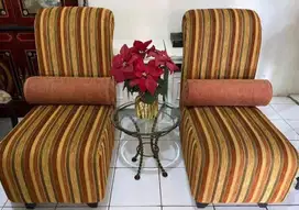 Set sofa single floral home