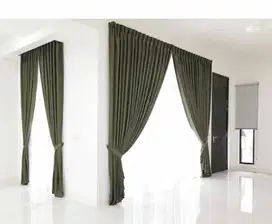 Cod Tirai Gorden Jendela Gordyn Mewah Hordeng Model Terbaru Murah