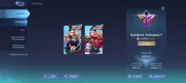AKUN ML, SKIN M1 HARITH + FANNY CHRISTMAS