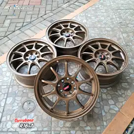 Velg Gio Terrebonne Ring 16 lebar 7 
PCD. 4x100/114.3 Honda city dll