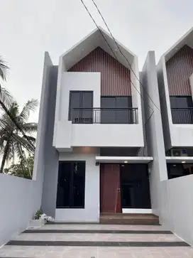 Rumah Modern SIAP HUNI 800 Jutaan dekat pintu Tol Jatiasih