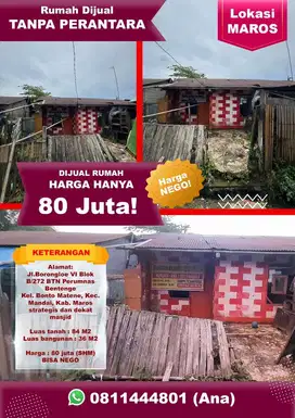 Jual cepat rumah bisa nego