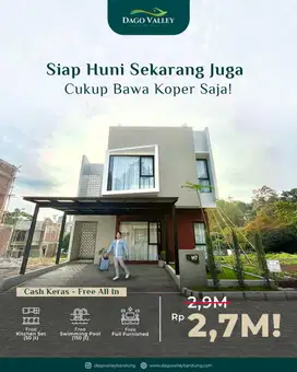 Rumah di dago sudah shm dekat Cihampelas walk dan setiabudi bdg