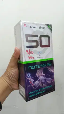 INFINIX NOTE 50X 5G 8/256 SEGEL BOX