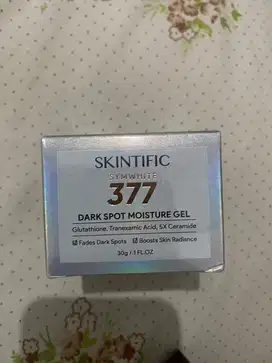 377 dark spot moisturizer gel