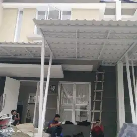 Kanopi atap upvc tebal 12mm