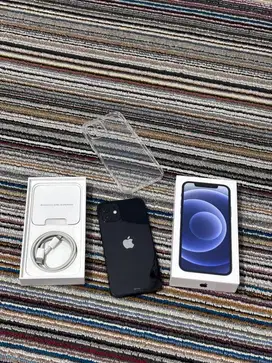 Iphone 12 128gb mulus bh 100% like new seperti baru fullset