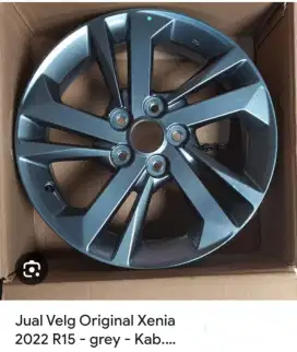 4 velg new xenia nik 2022 original daihatsu.