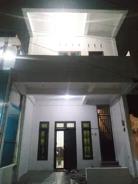 Rumah Ruko 2 Lantai Lengkap Kos 5 Kamar Bangunan Baru