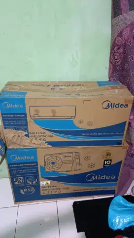 Jual AC MIDEA 1/2 PK MASIH BARU
