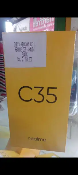 REALME C35 4/64 GB BLACK