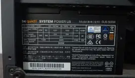 PSU Be Quiet System Power U9 500W 80+ Bronze