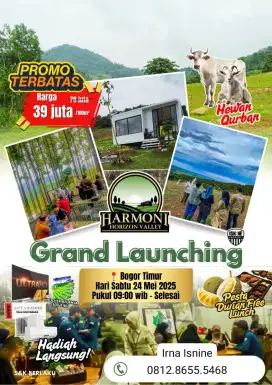 Tanah Murah Grand Launching Strategis