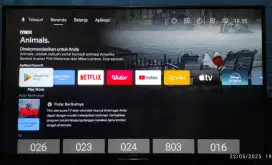 Sony 55 UHD HDR android google tv