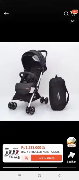 Baby stroller bekas terawat