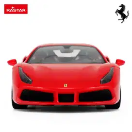 Rastar 1:14 Ferrari 488 GTB Red Merah RC Remote Control Miniatur Mobil