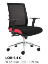Jual Kursi Kantor LORIS 1 C Donati