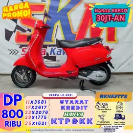 Dp 800rb kredit LX 2021 km Low bergaransi