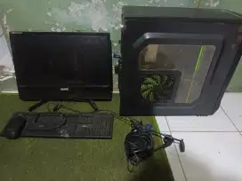 Komputer AMD A6-6400K | 8GB RAM | SSD 128,Casing Rapi | Cocok Harian