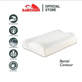 Sabchan - Bantal Kesehatan Tidur Contour Memory Foam Pillow 55 x 35 cm