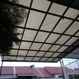 Kanopi atap solarplat bening dll