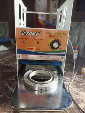 Mesin cup sealer eton bekas mines lampu powor tidak nyala