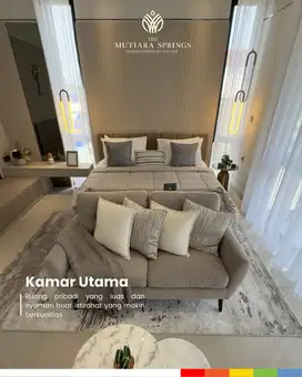 Dijual cepat rumah estetik ada kolam renang pribadi 10 menit ke toll