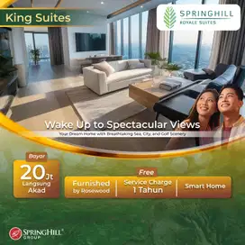 APARTEMEN SPRINGHIL KEMAYORAN TOWER BARU UNIT BARU FREE DP VIEW GOLF