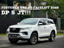 DP 5JT Tangan Pertama | Toyota Fortuner VRZ 2.4 AT Facelift 2022 Putih