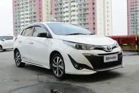 TDP 10JT Toyota Yaris 1.5 TRD Sportivo Bensin-AT Putih 2018