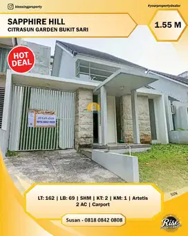 Rumah Minimalis Murah di Citrasun Garden dekat UNDIP