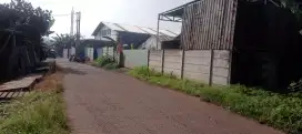 TANAH  BAGUS  BUAT  GUDANG MASUK KONTNER