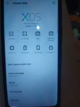 Infinix Hot 11 ram 4/64 batangan