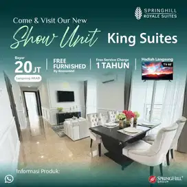 APARTEMEN SPRINGHIL GOLF KEMAYORAN TOWER BARU UNIT BARU DP 0% FURNISH