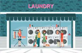 Dibutuhkan 1 Kasir & 1 Tukang Setrika untuk Laundry Kiloan