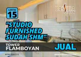 JUAL Studio Furnished SHM Lantai 15 Tower F Apartemen Bassura City