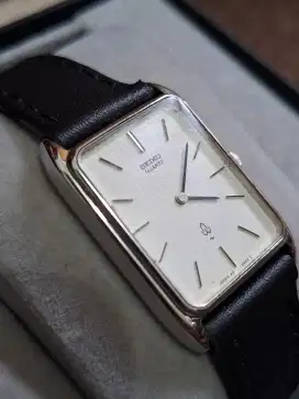 Seiko Tank Quartz Dial Texture