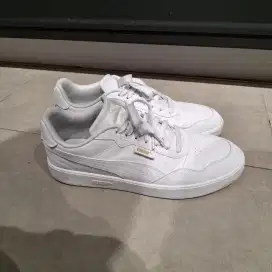 Sepatu Puma Size 45 Court Ultra Lite Original White Unisex Putih