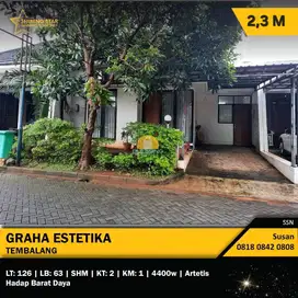 Rumah siap pakai di Graha Estetika dekat UNDIP