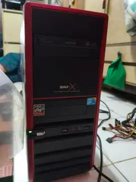CPU ONLY - CORE 2 DUO RAM 3GB HDD 320GB MULUS NORMAL