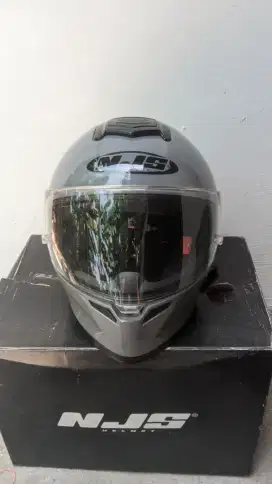 Helm NJS ZX1 Abu-abu