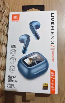 Dijual: JBL Live Flex 3 baru 1.5 bulan, warna cakep biru