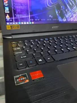 Laptop ACER A315 Ryzen 5 RAM 8gb Dual VGA Slim Kuliah Kerja Kantoran e
