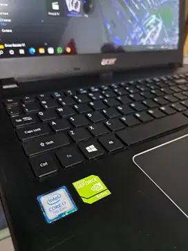 Laptop Gaming Acer E5 575G core i7 gen 7 dual VGA Nvidia 940MX 2gb DDR