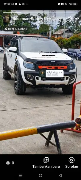 Mobil ford ranger double cabin