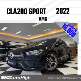DP10% [Km16.000] CLA200 AMG 2022 Black Reg 2023 #AUTOHIGH
