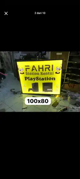 .e erima pembikinan neon box dan wastafel portabel