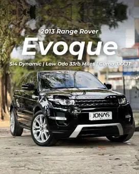 Odo 30RB MILES 2013 range rover land rover evoque dynamic luxury si4